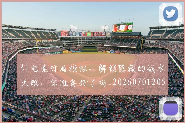 AI电竞对局模拟,解锁隐藏的战术天赋,你准备好了吗_20260701205603